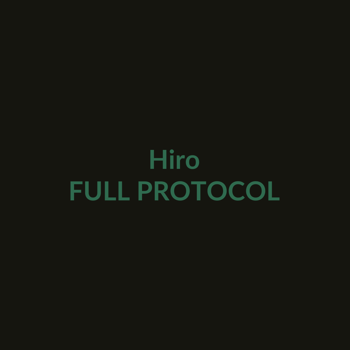 Hiro Full Protocol placeholder