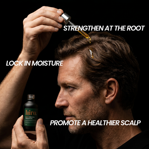 H01 Root Revival, rosemary scalp and hair oil by Hiro